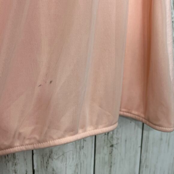 Alessa W Pink Sleeveless Gathered Sheer Lined Flowy Plus Size Blouse 22 - Picture 3 of 9